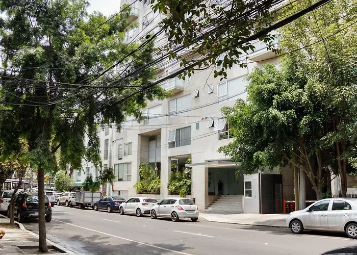 Departamento En Condesa Con Vista Al Castillo De Chapultepec Gym - Pool - Parking