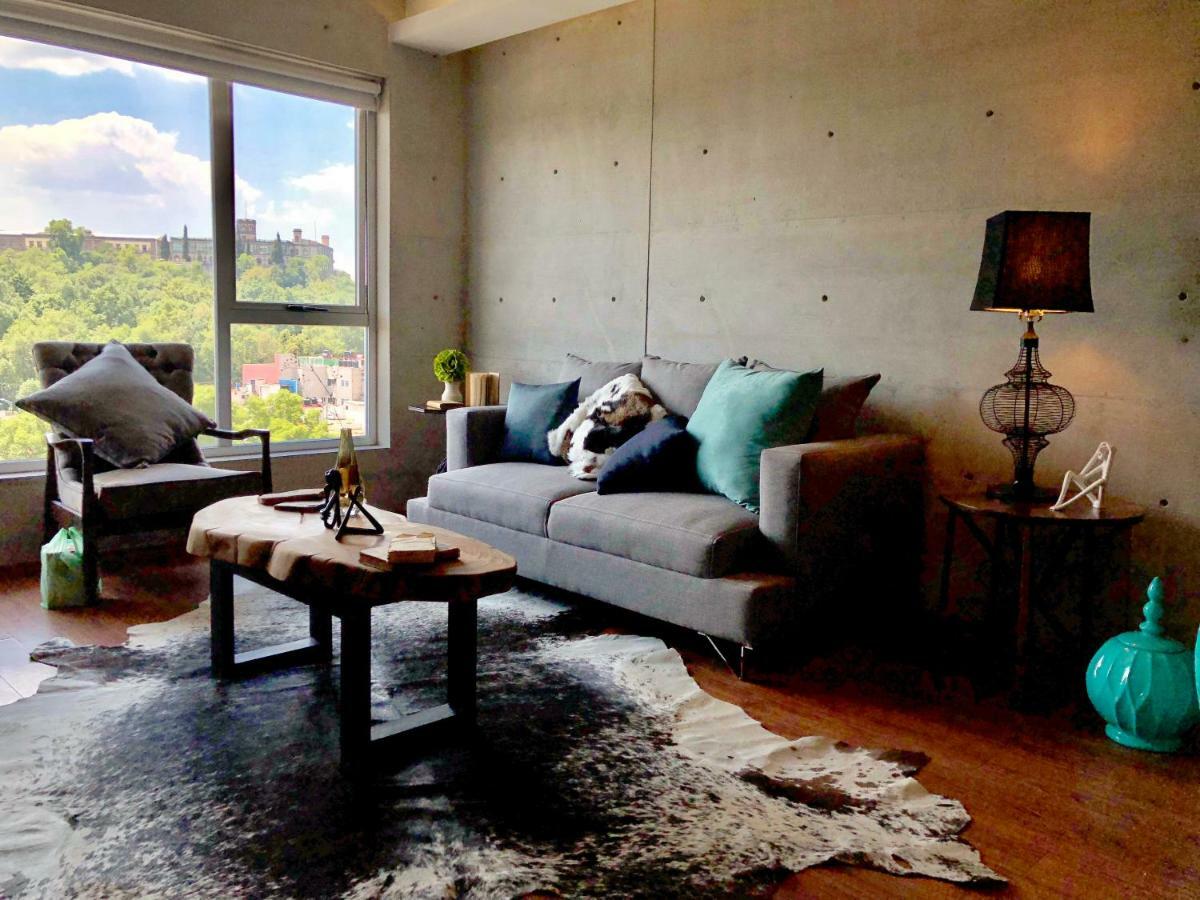 Departamento En Condesa Con Vista Al Castillo De Chapultepec Gym - Pool - Parking Appartement